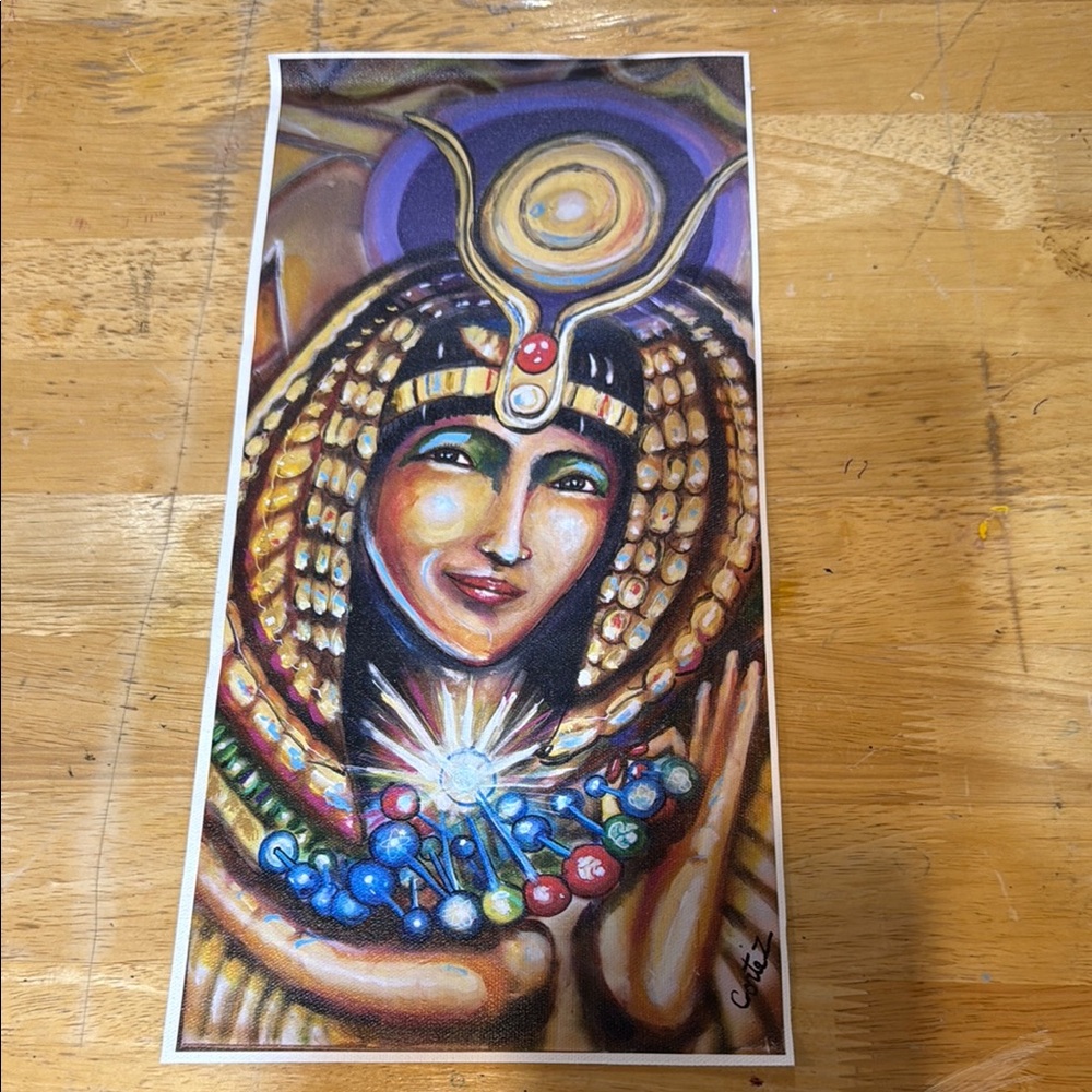 Vibrant Egyptian Art Painting